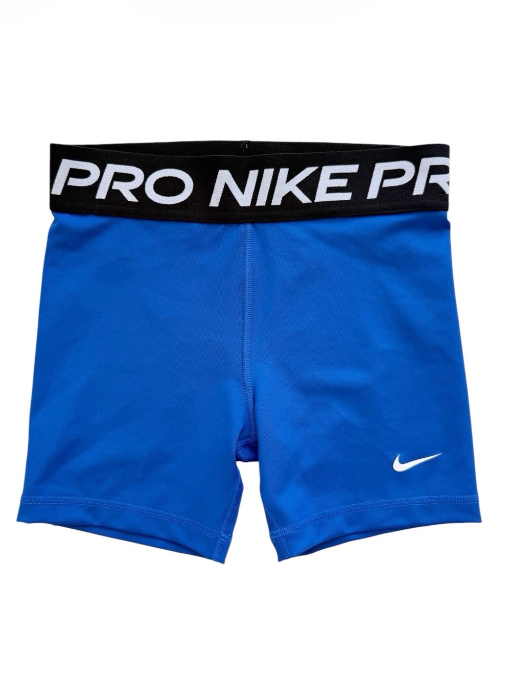 Nike Pro Blue Shorts Kids Size Large